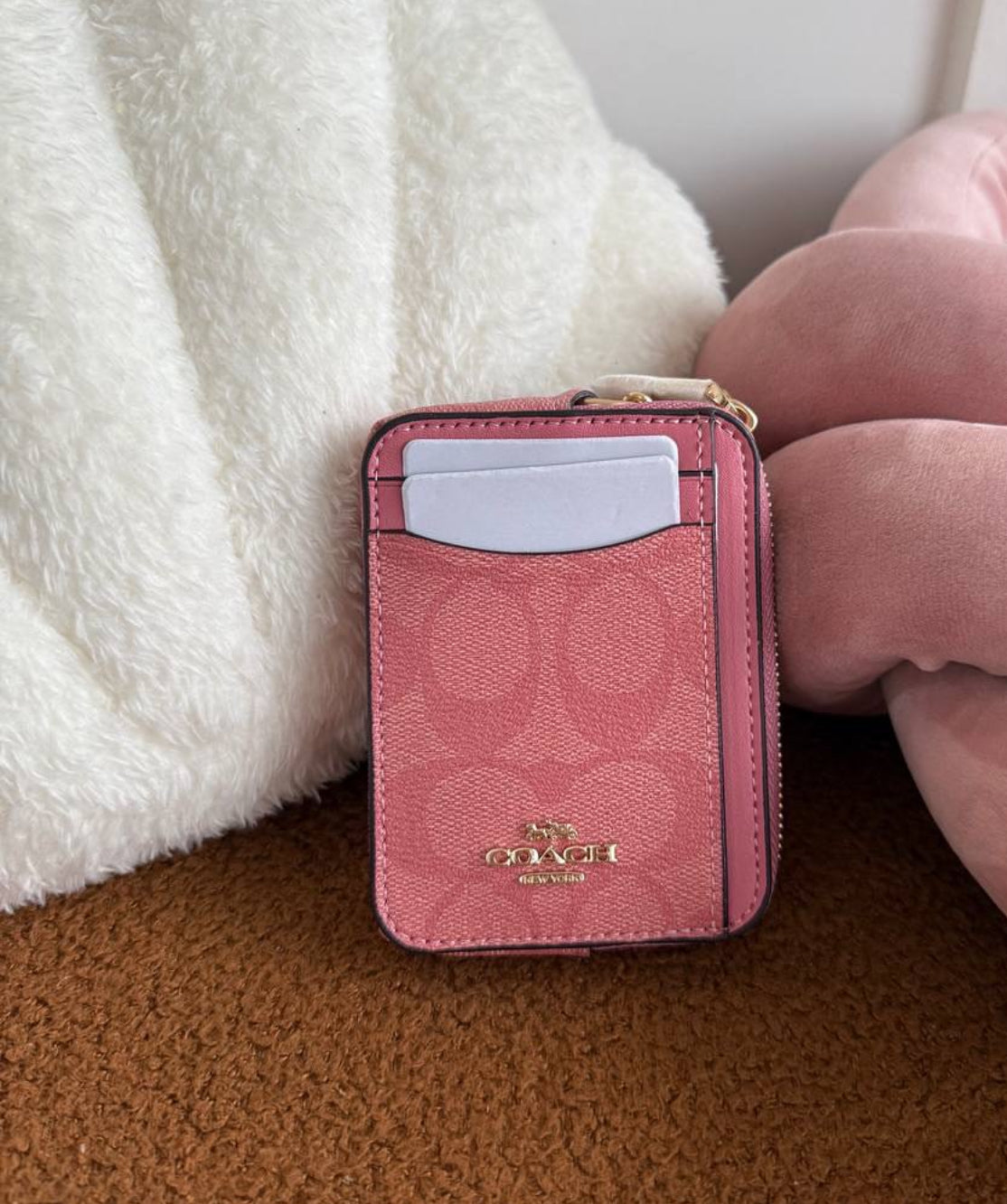 Coach Cardholder with Brand Box & Dust Bag