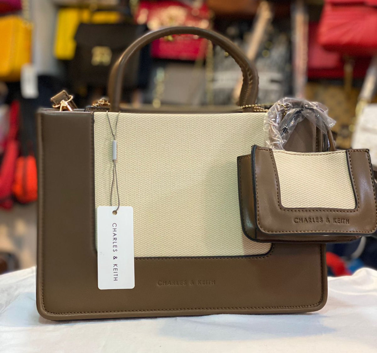 Charles & Keith 2 piece