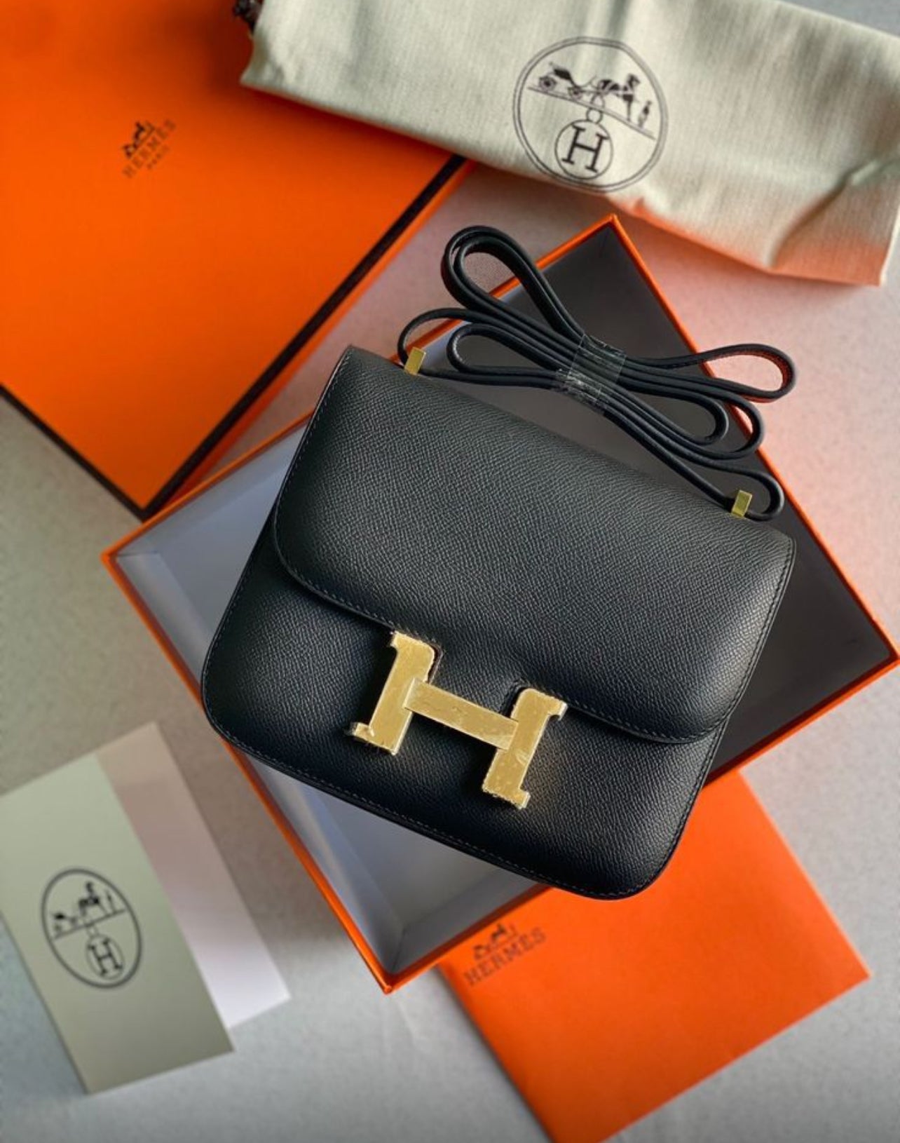 Hermes Constance with Brand Box