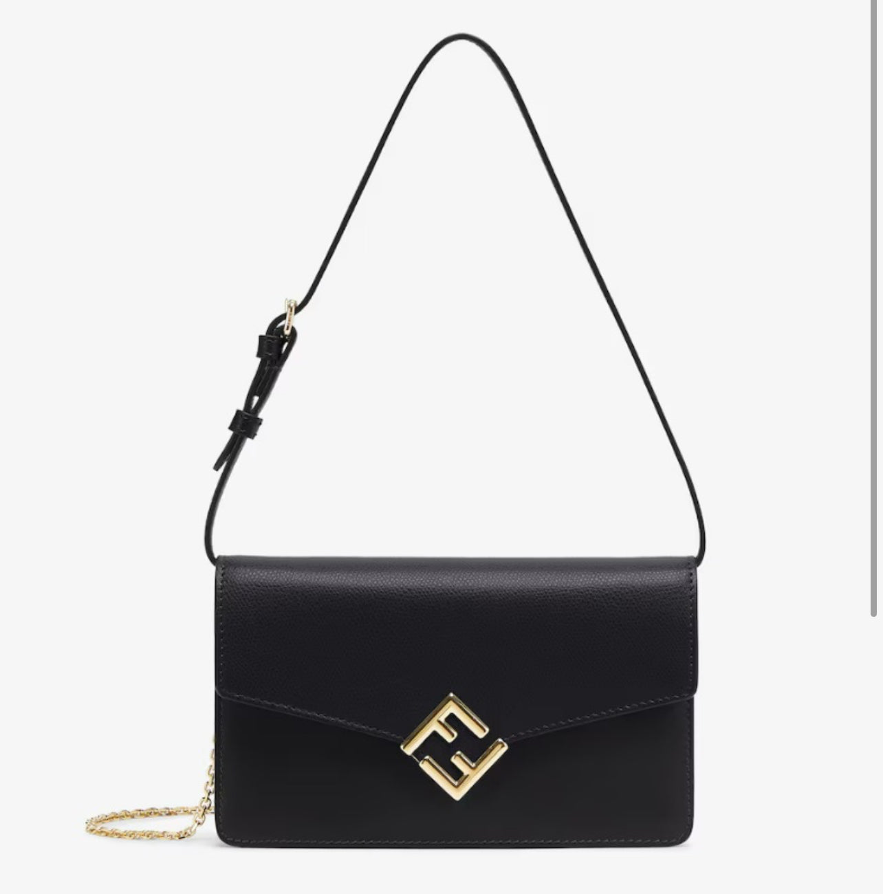Fendi FF Diamond Wallet with Brand Box