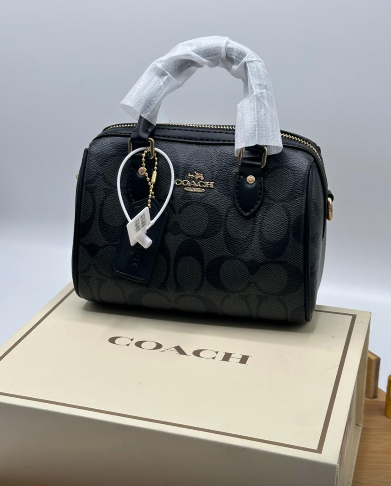 COACH Mini Rowan Bag with Brand Box