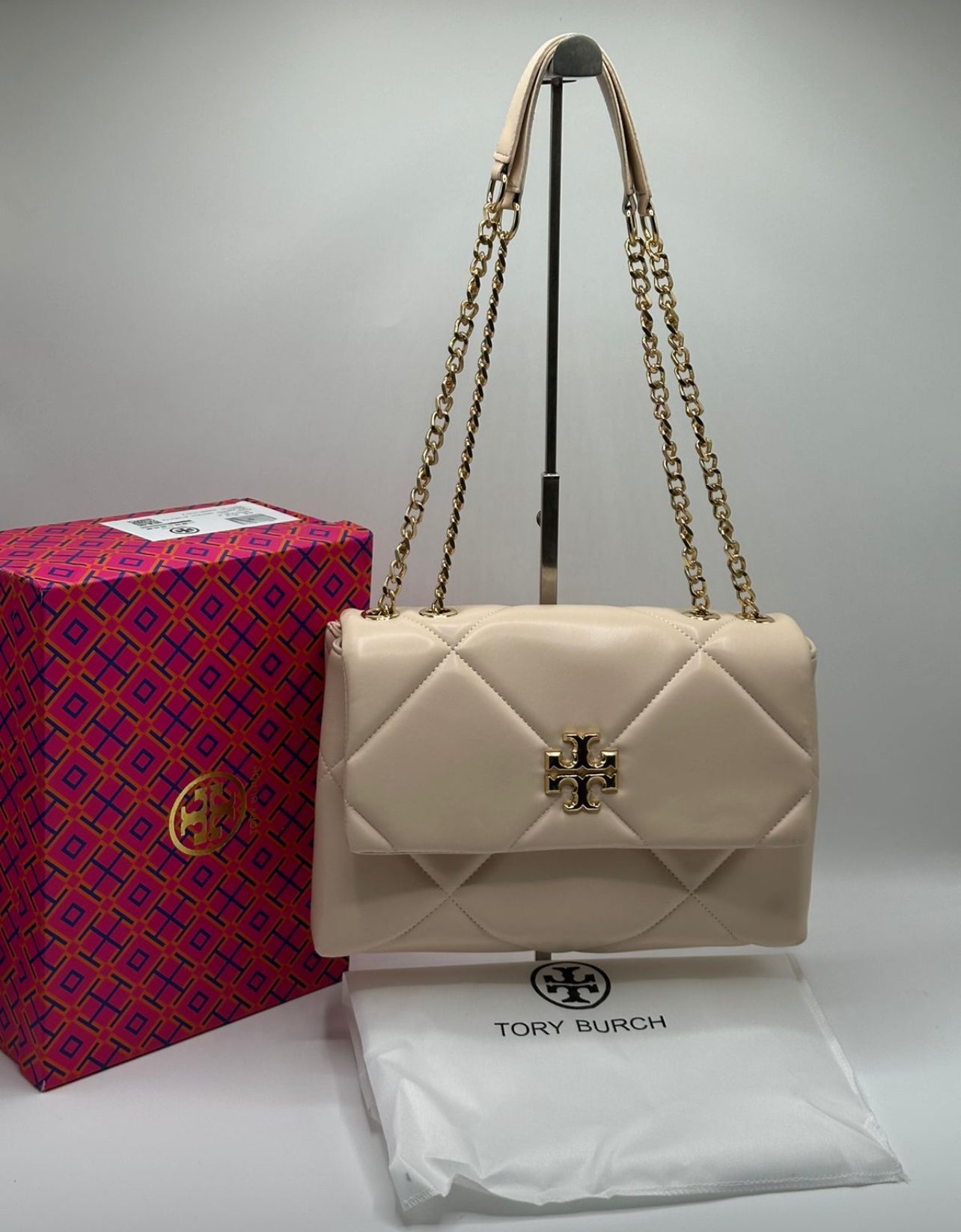 Tory Burch Quilted with Brand Box