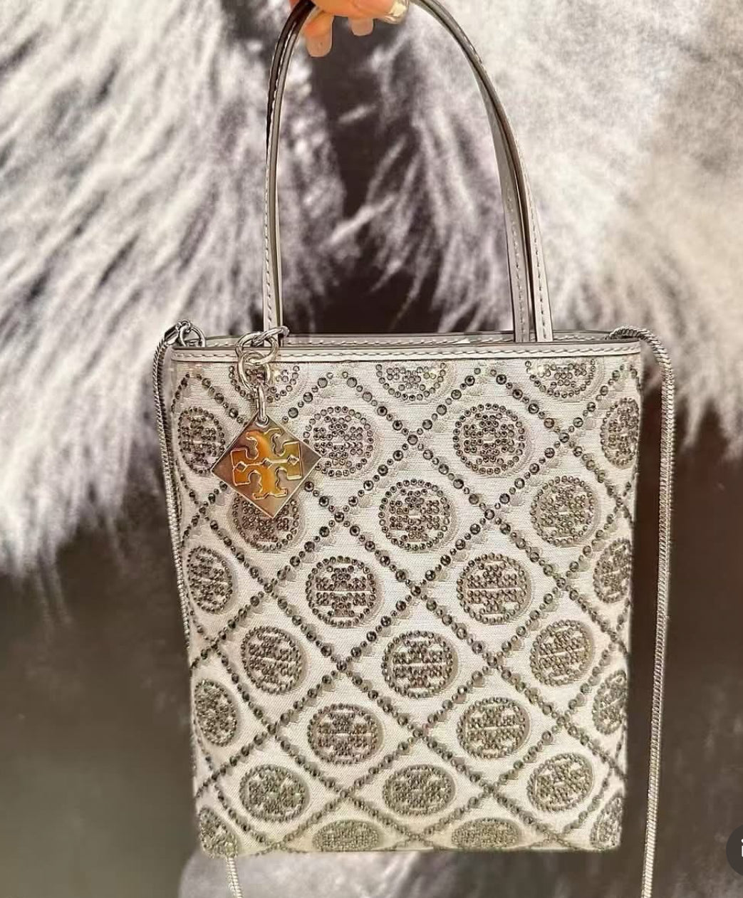 Tory Burch T Monogram Crossbody Tote