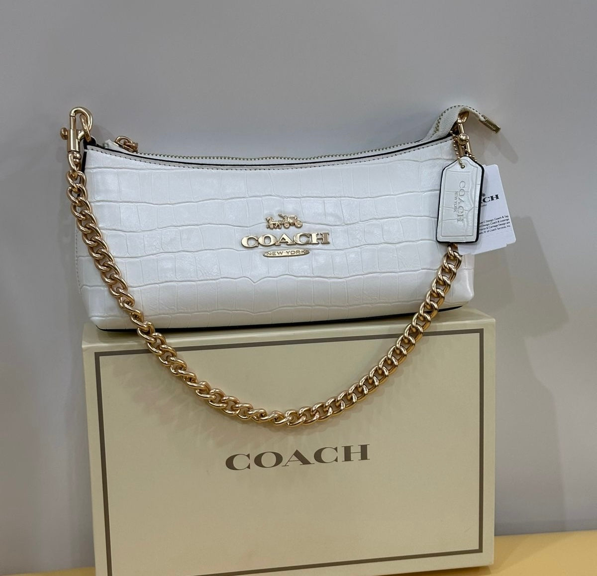 Coach Charlotte Shoulder Bag with Brand Box