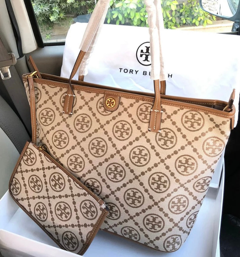 Tory Burch Tote Bag-2 piece with Box