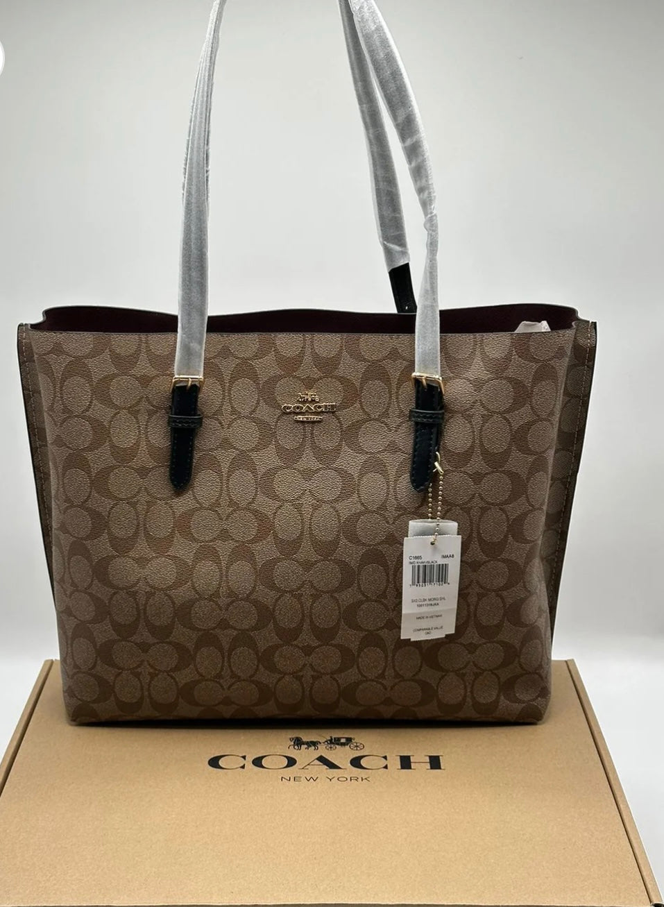 Coach Tote Bag with Brand Box