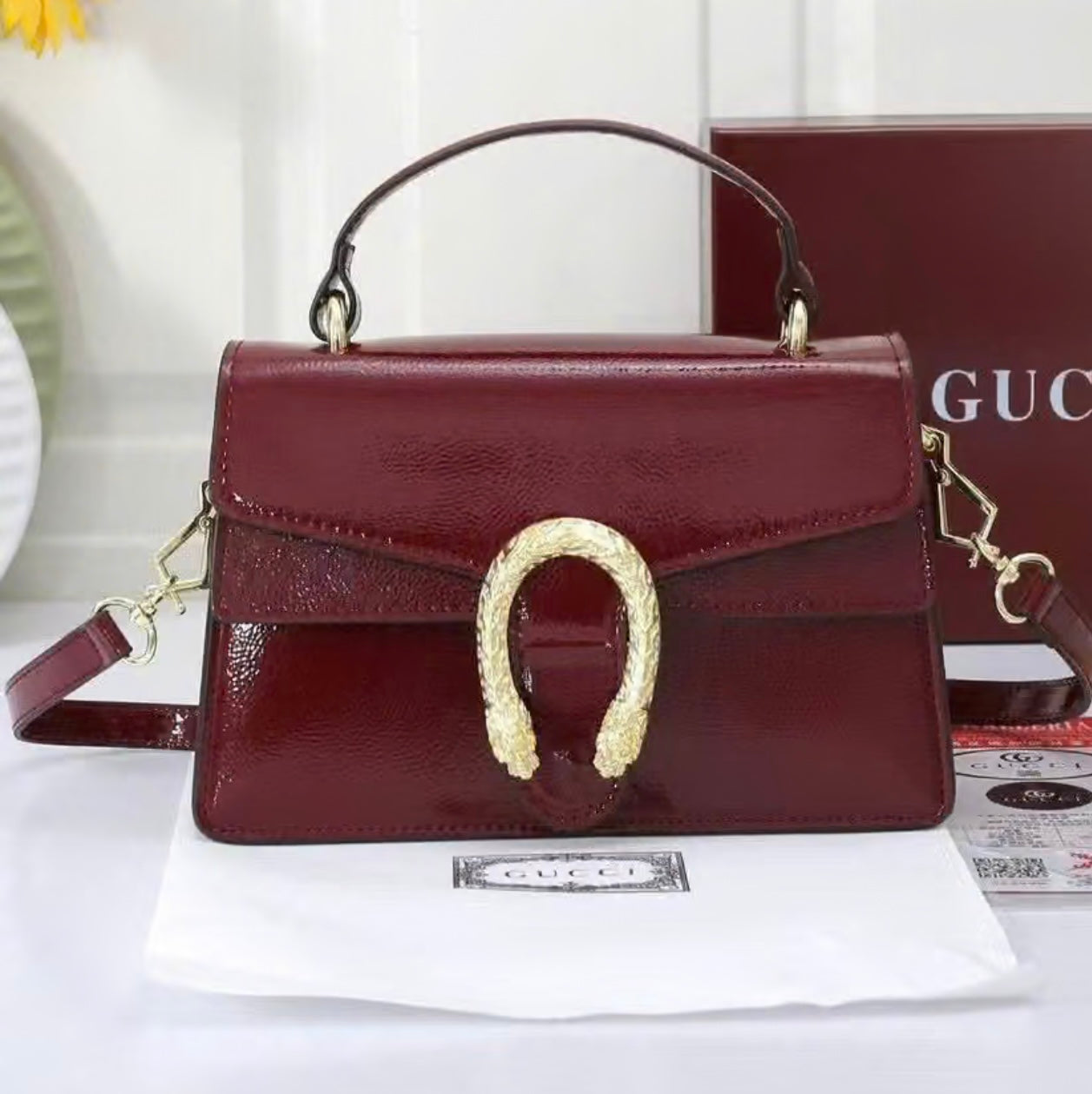 Gucci Dionysus Top Handlebag with Brand Box
