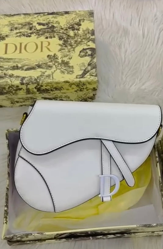Dior Saddle Bag with Brand Box