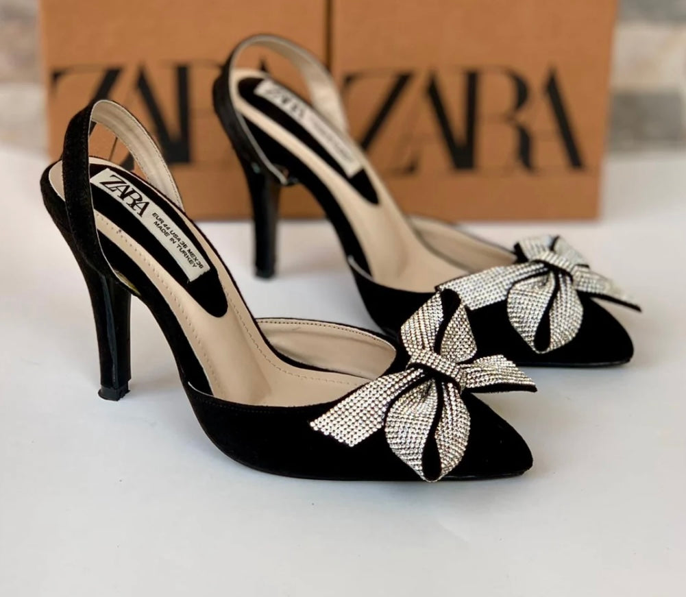 Imported Zara Bow Heels