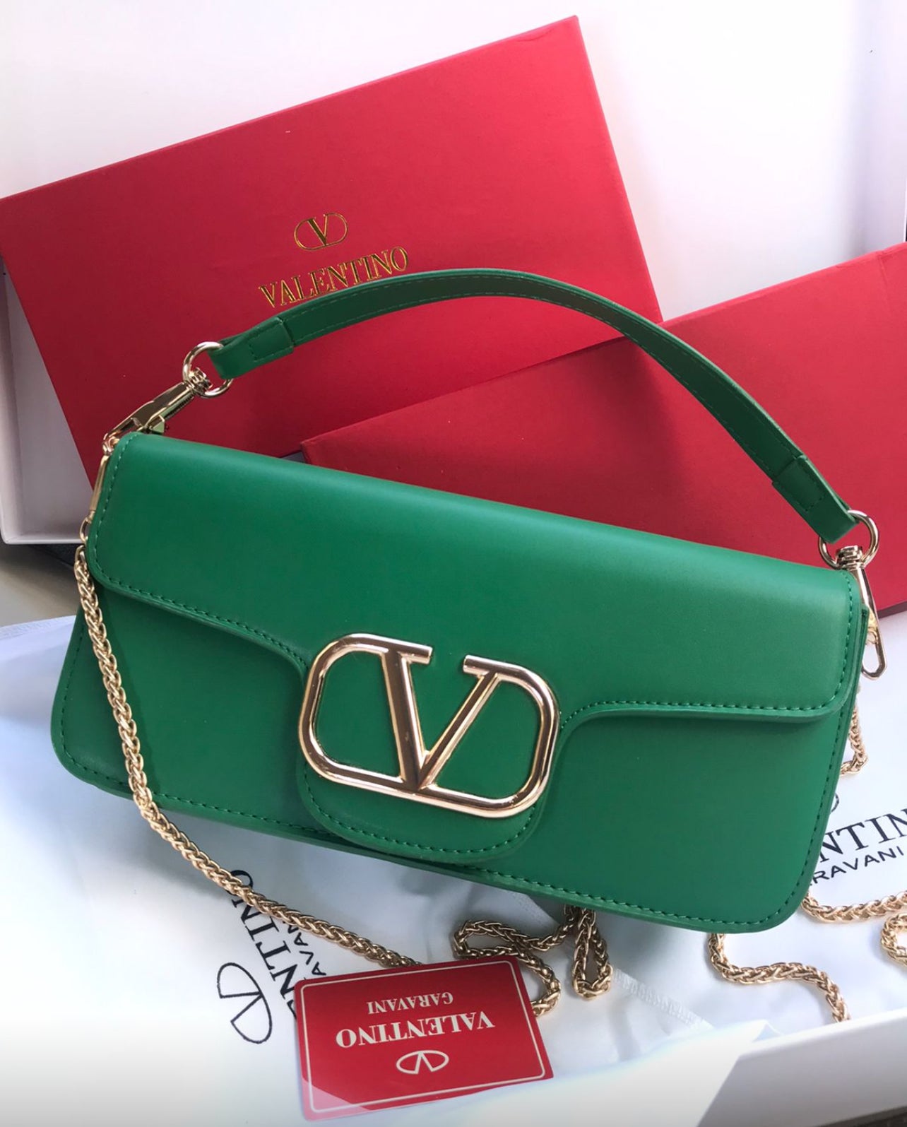 VALENTINO Bag with Brand Box & Dust Bag