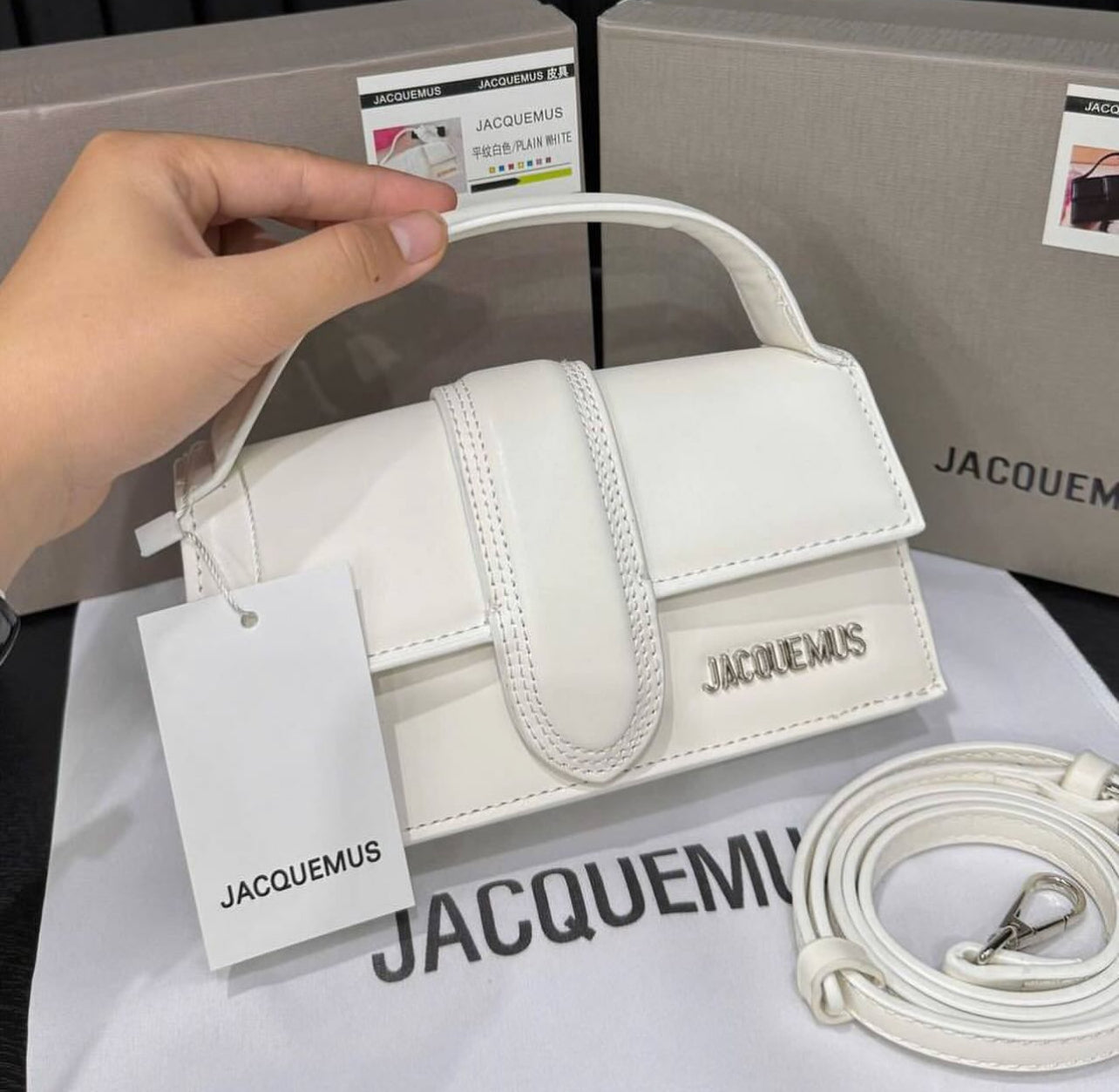Jacquemus Bambino Bag with Brand Box