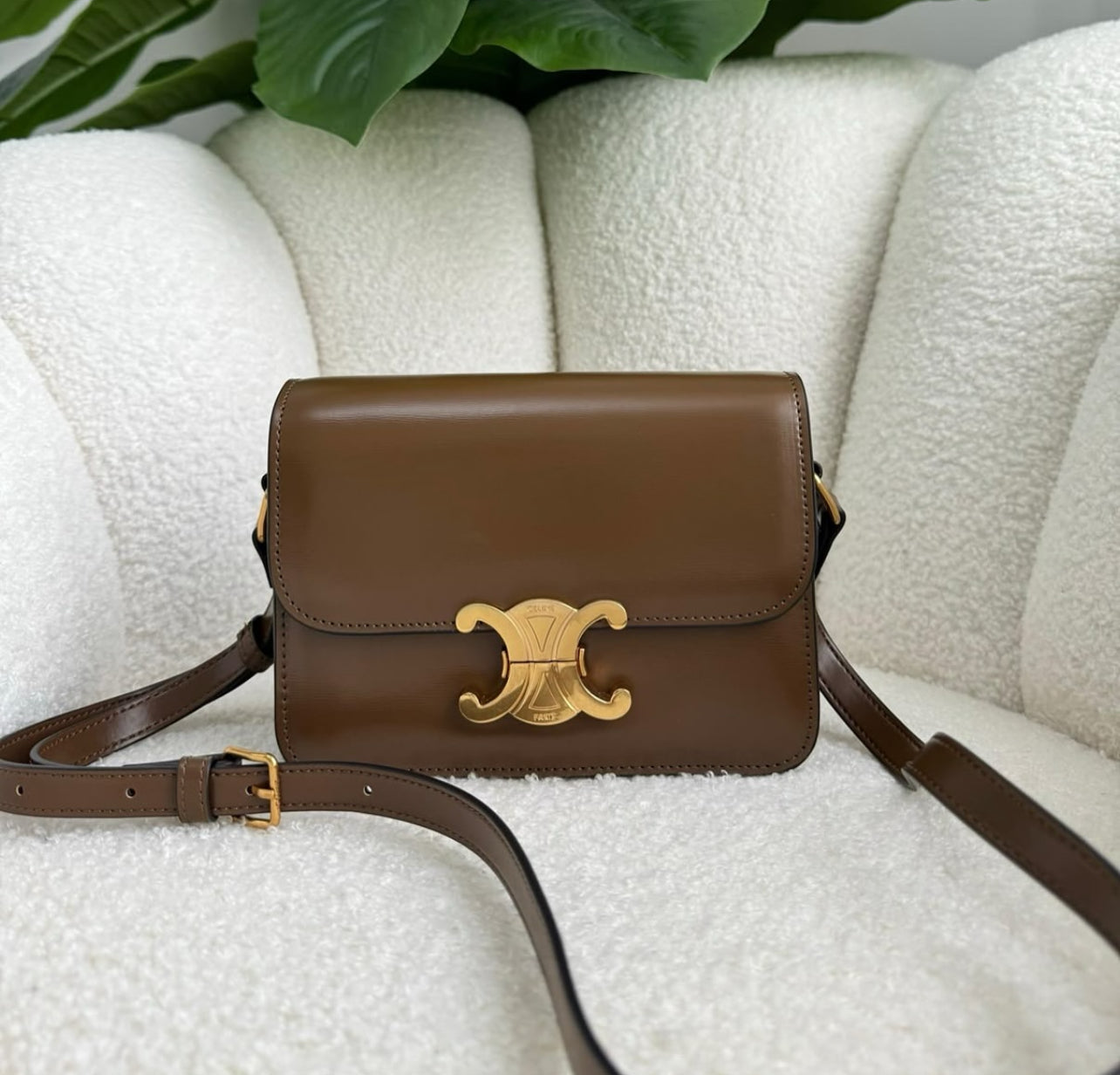 Celine Triomphe with Brand Box