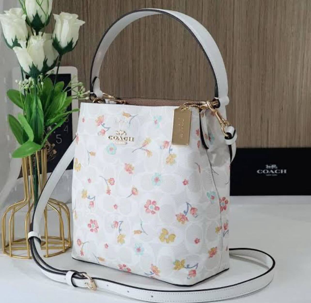 Coach Town Bucket Bag with Brand Box- same as original