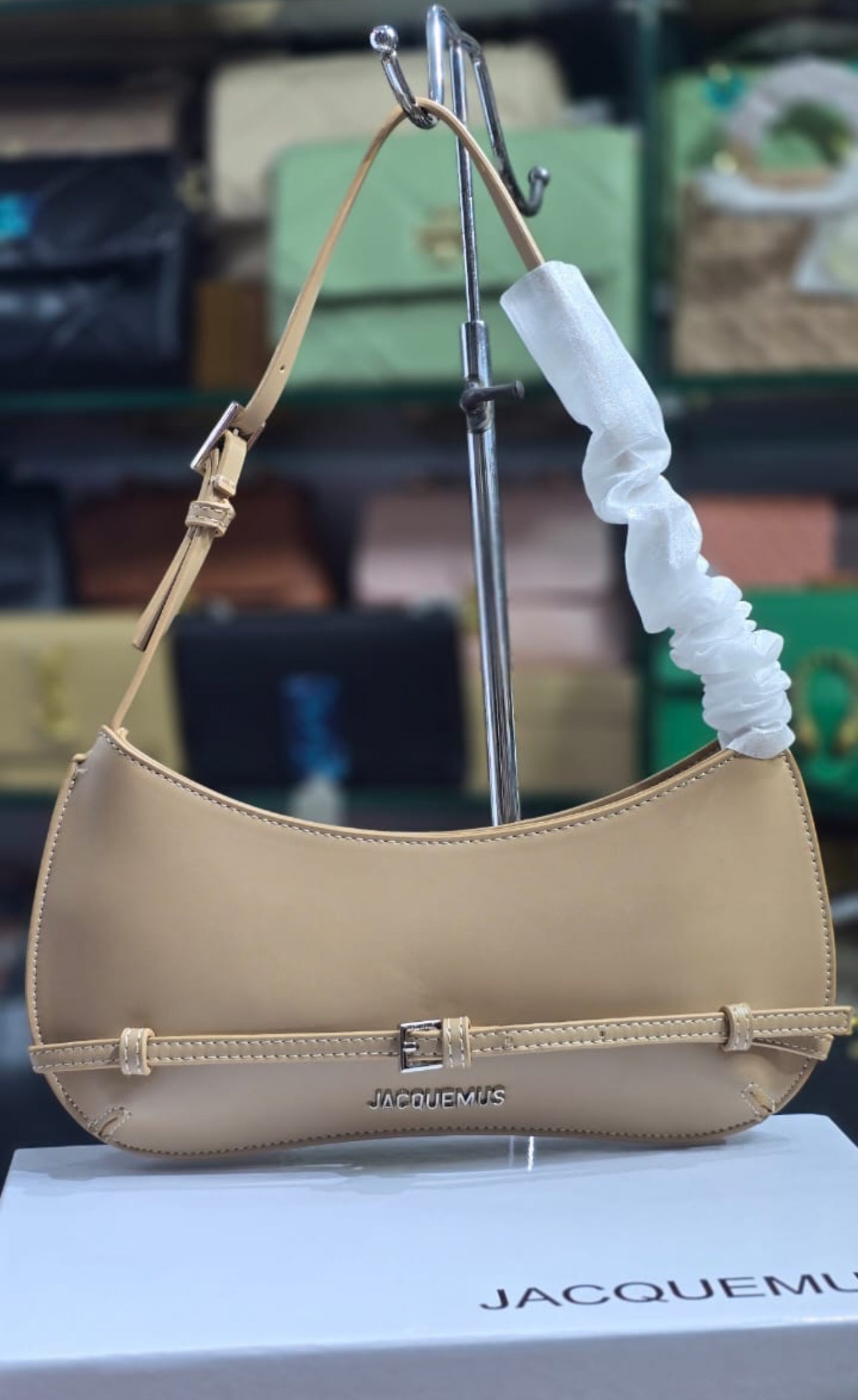 Jacquemus Le Bisou Ceinture Bag with Brand Box