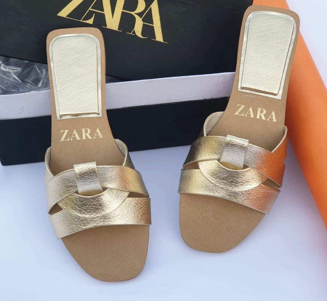 Zara Flats with Brand Box