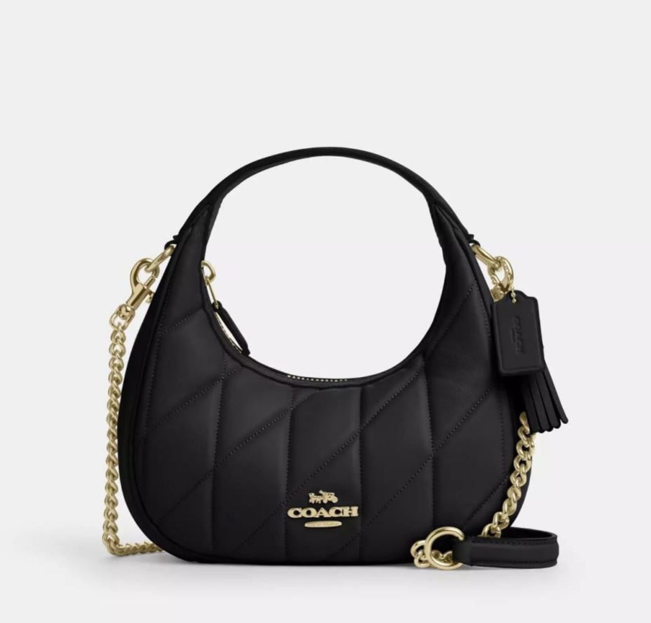 Coach Carmen Crossbody Quilting with Brand Box