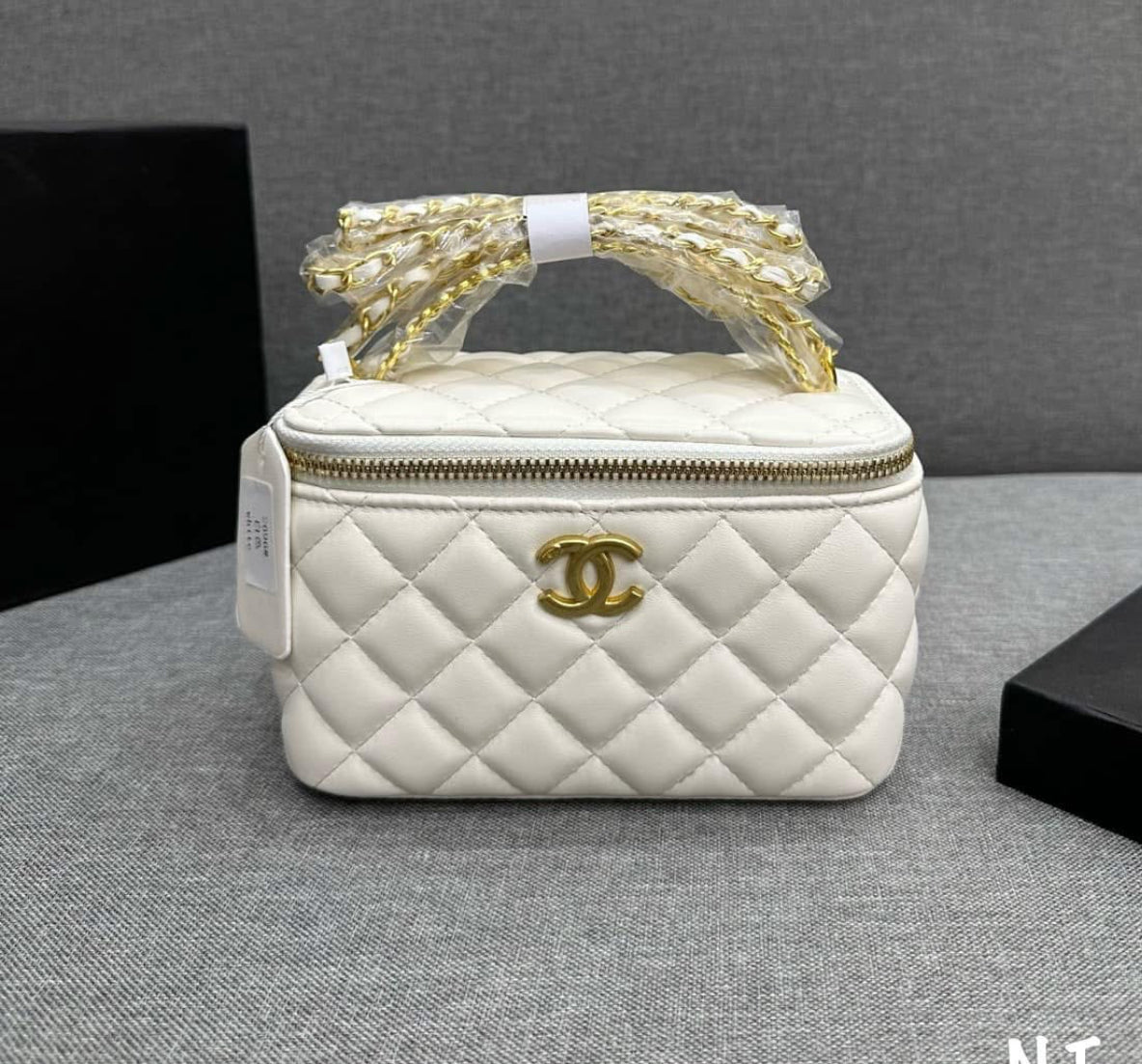 Chanel Vanit Bag with Brand Box