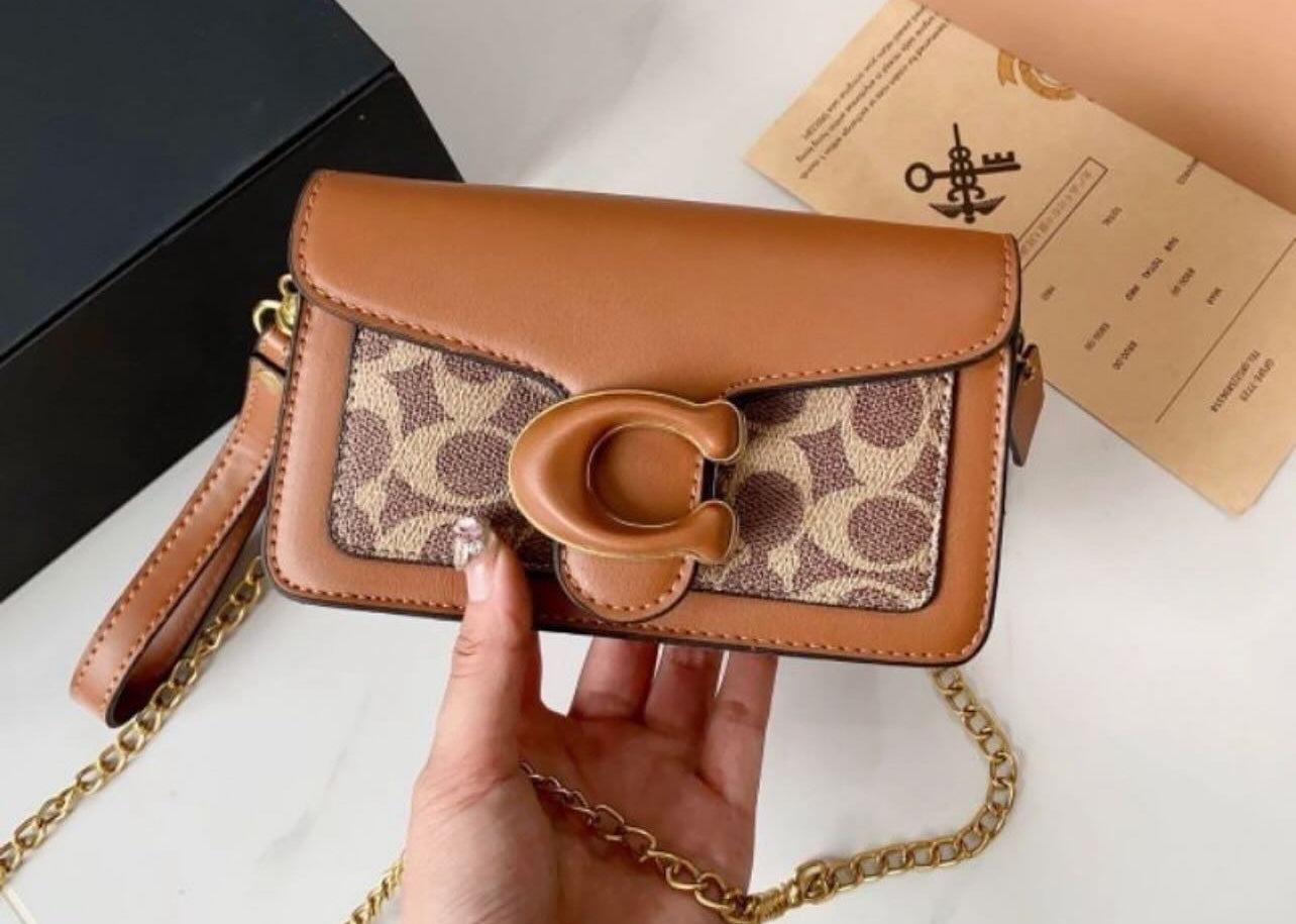 Coach Tabby Wristlet Bag with Brand Box & Dust Bag