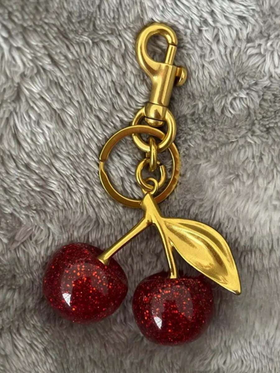 Cherry Bag Charm