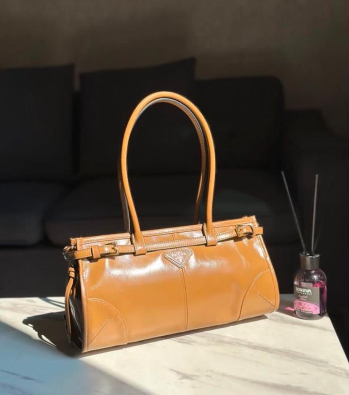 Prada bonnie leather with Brand Box