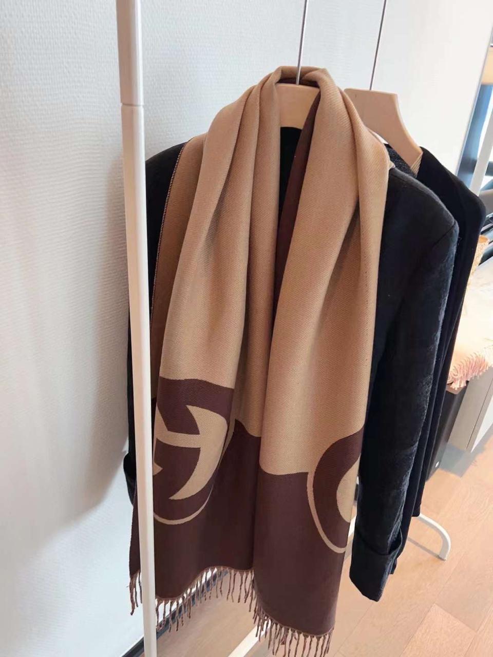 Gucci Woolen Shawl with Brand Box