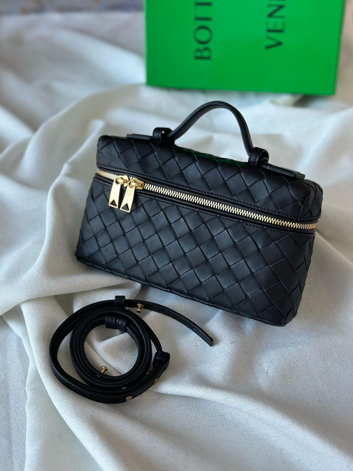 Bottega Veneta Bang Bang Vanity Bag with Brand Box