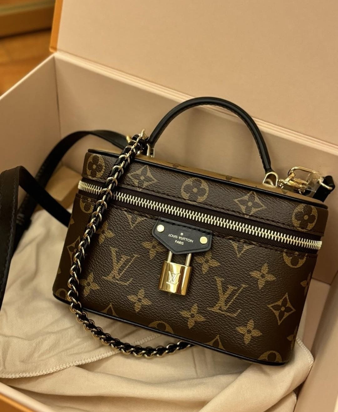 LV Vanity Bag with Brand Box