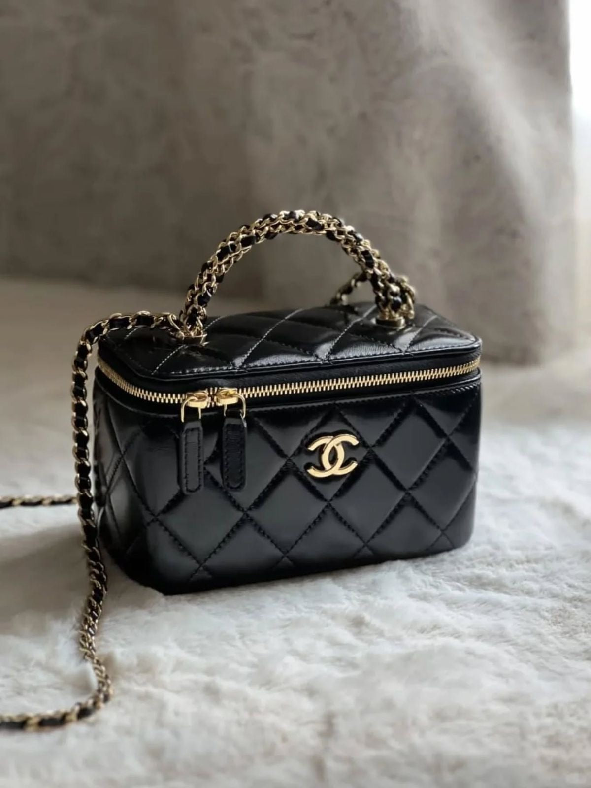 CHANEL Vanity Bag with Brand Box