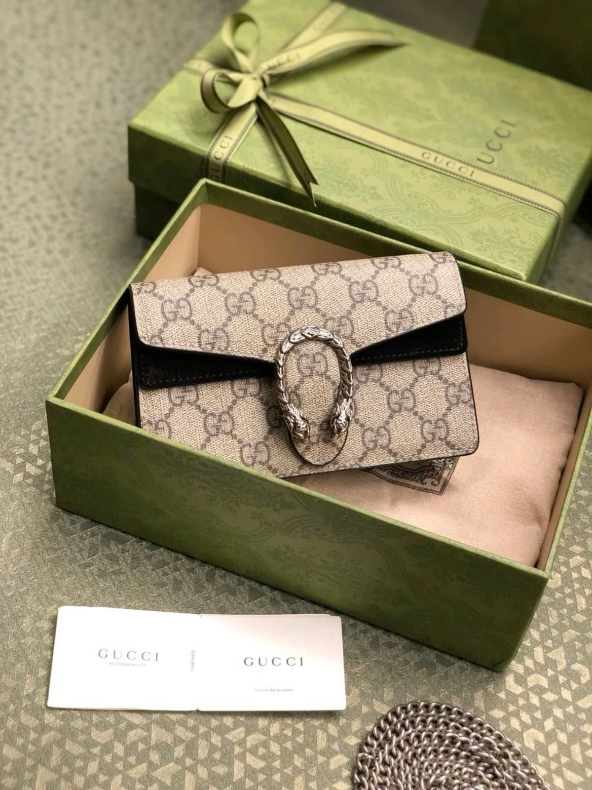 GUCCI mini dionysus with Brand Box