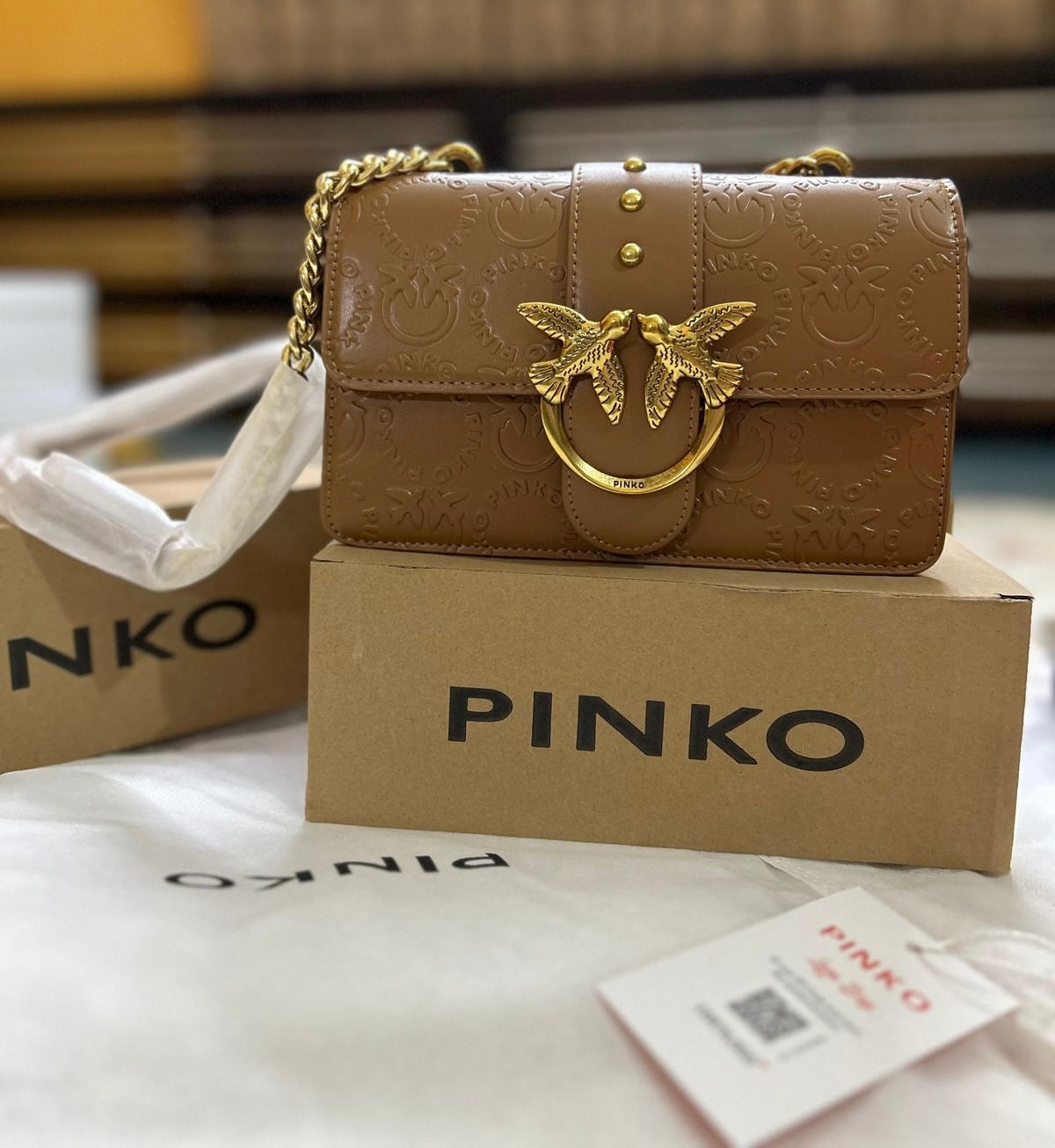 Pinko Bag with Brand Box