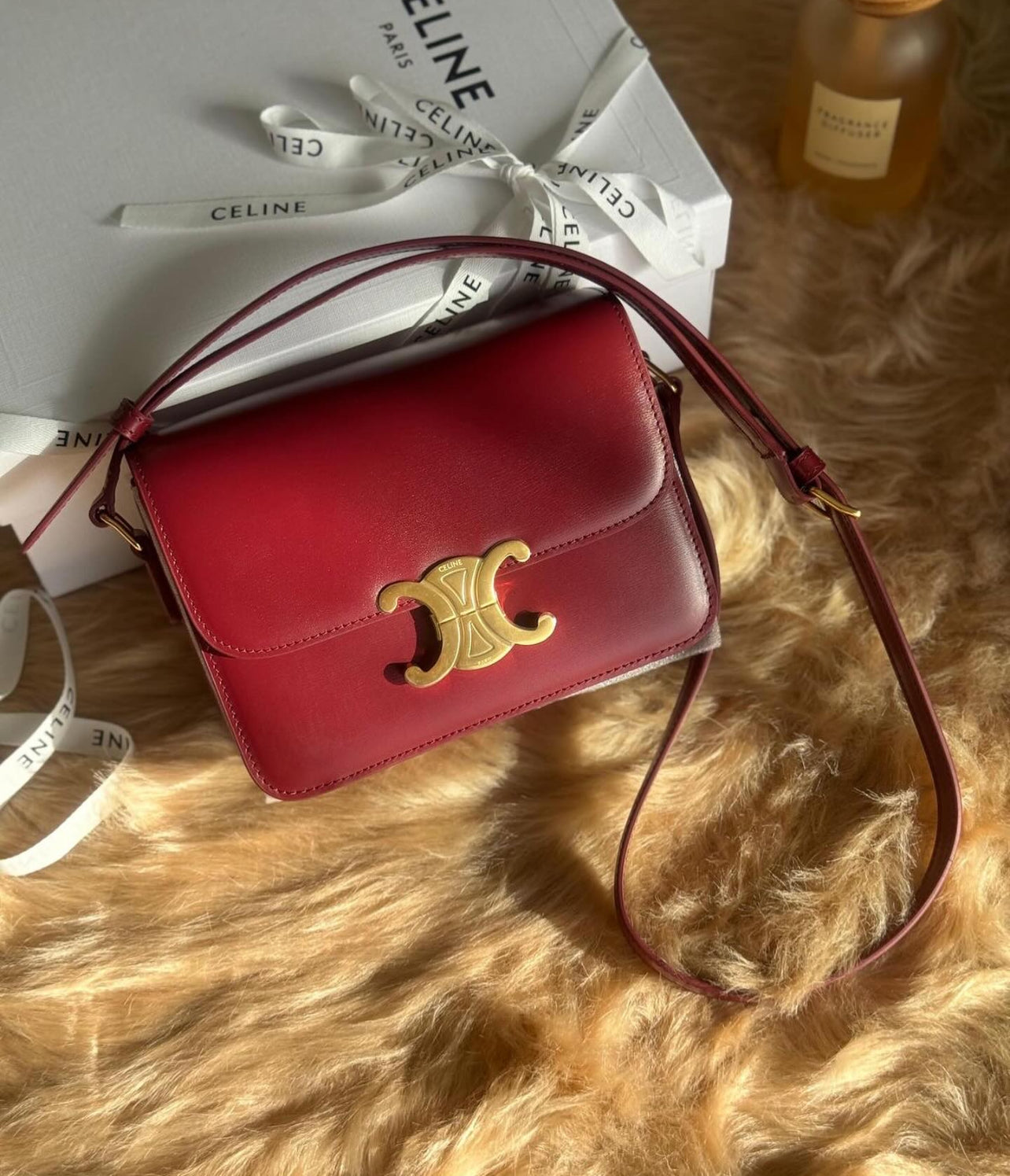 Celine Triomphe with Brand Box