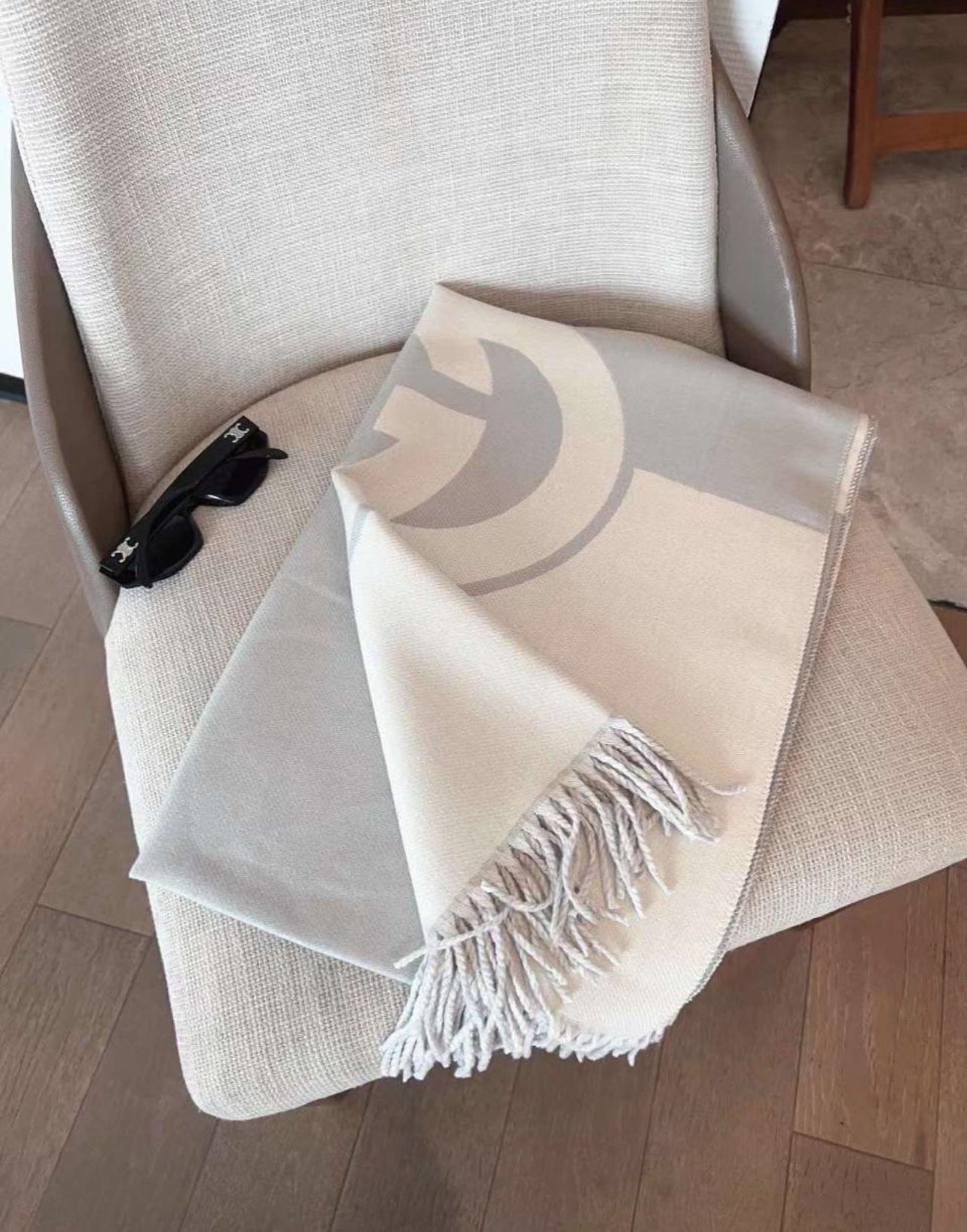 Gucci Woolen Shawl with Brand Box