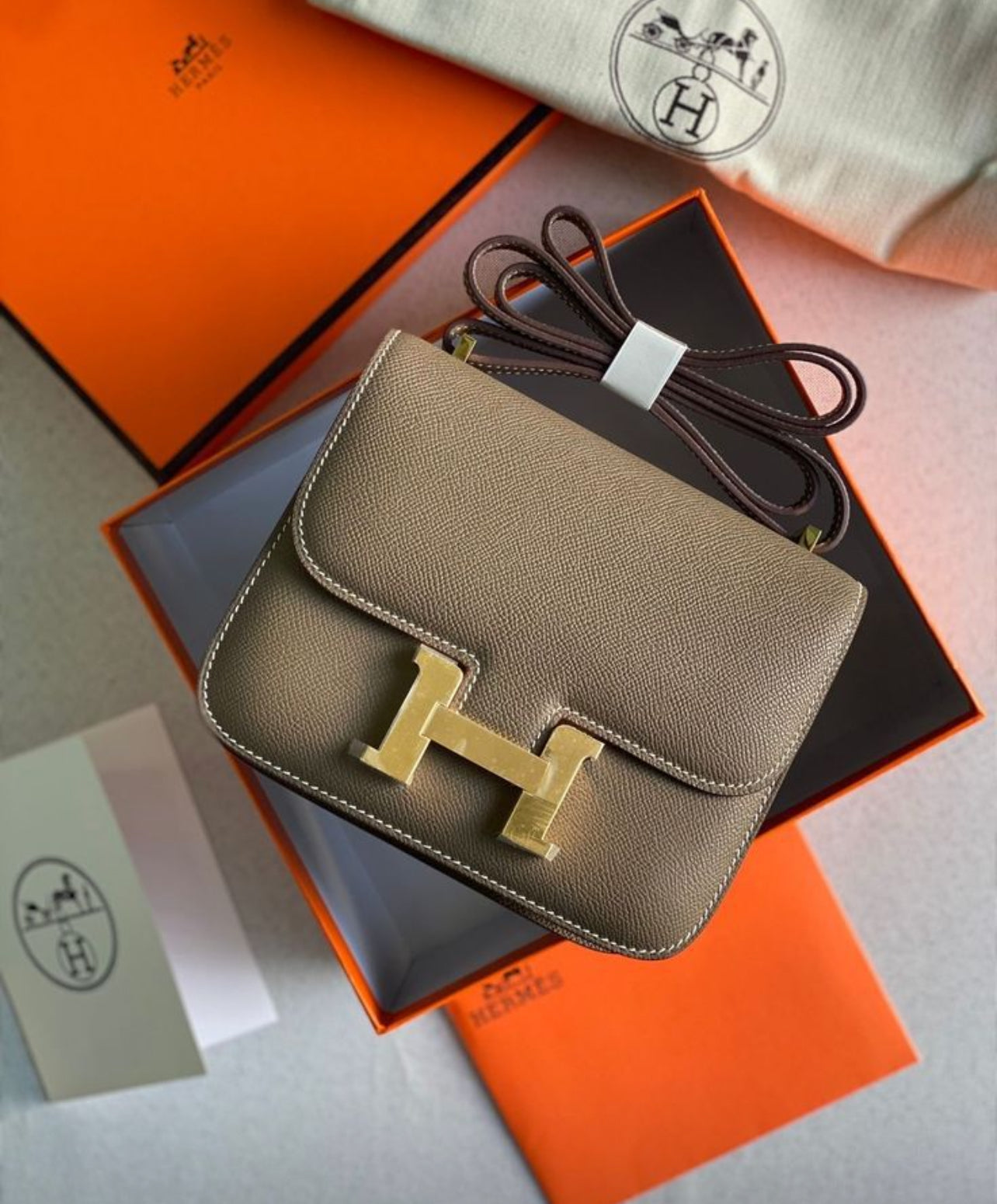 Hermes Constance with Brand Box