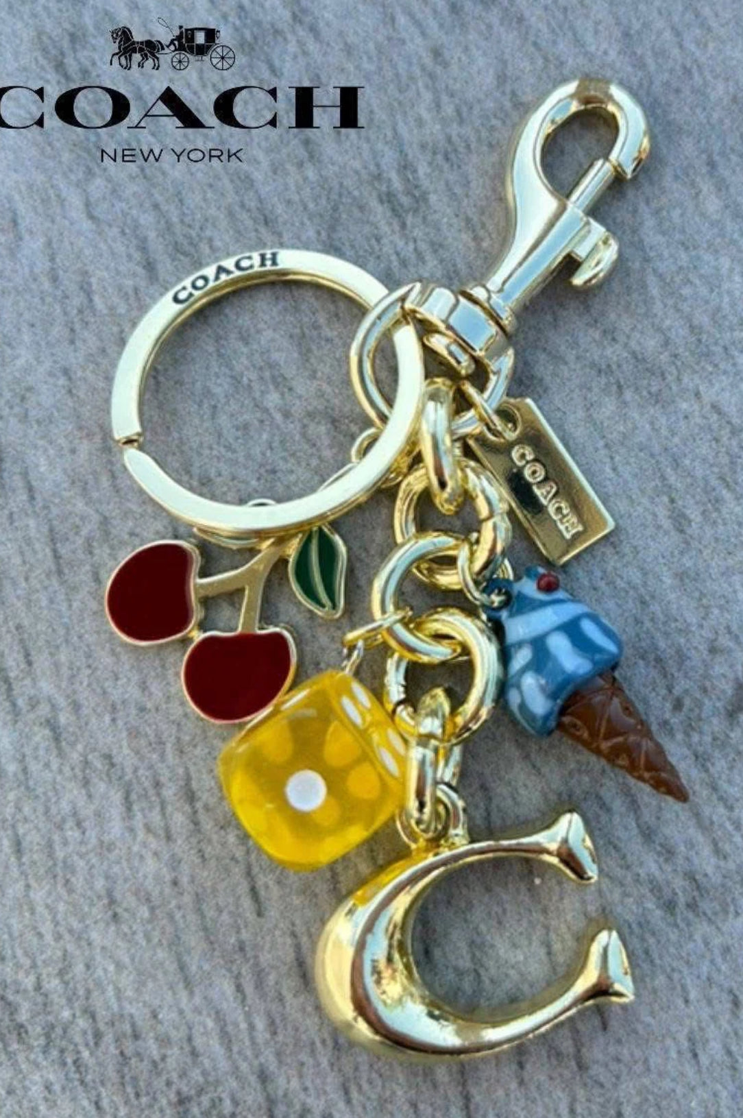 Coach Charm