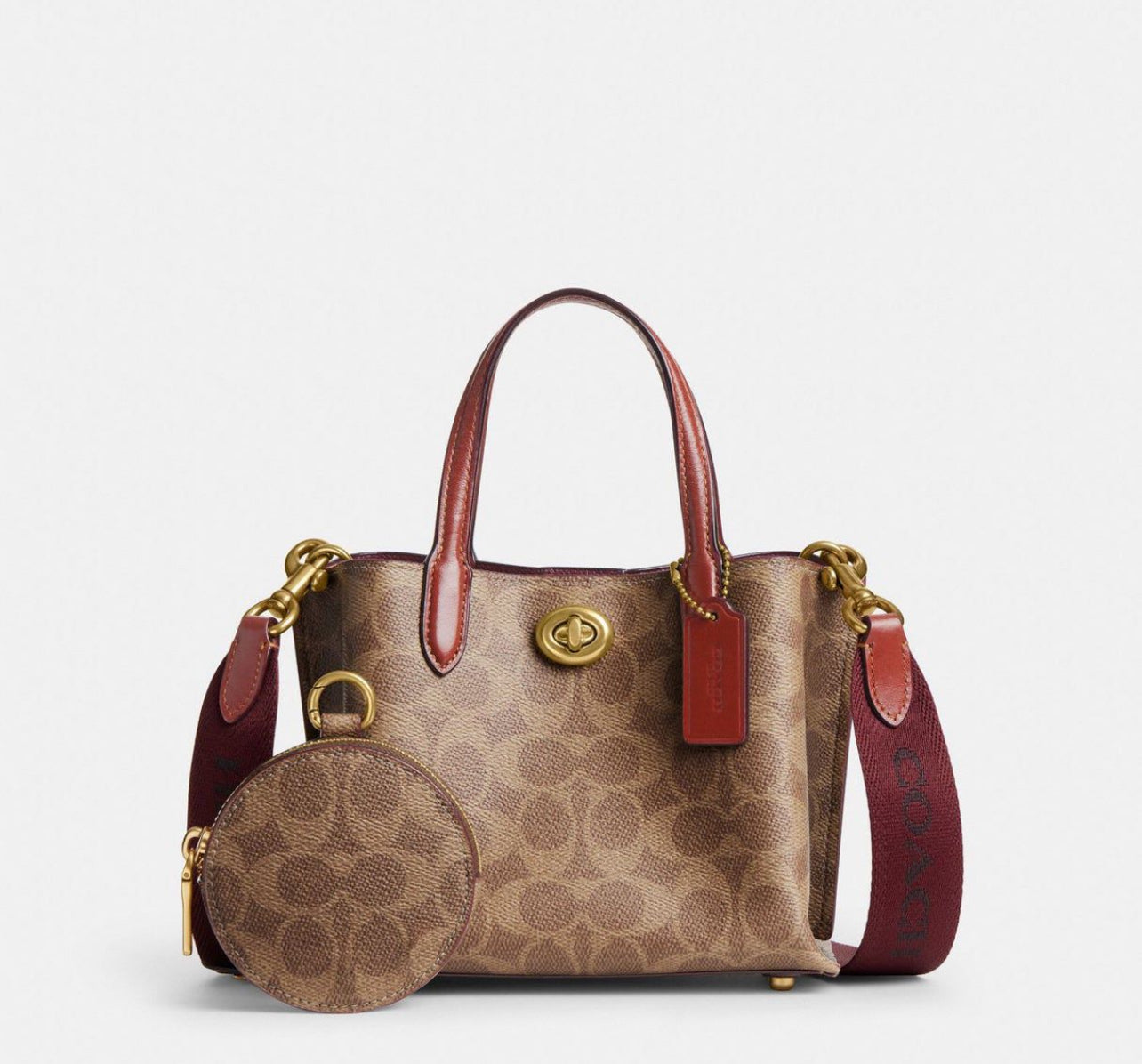 Coach Willow Tote Bag 18 with Brand Box-same as original