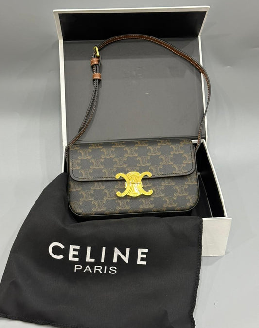 Celine Triomphe Magnetic box and dust bag