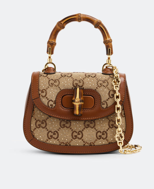 GUCCI Bamboo Bag with Brand Box