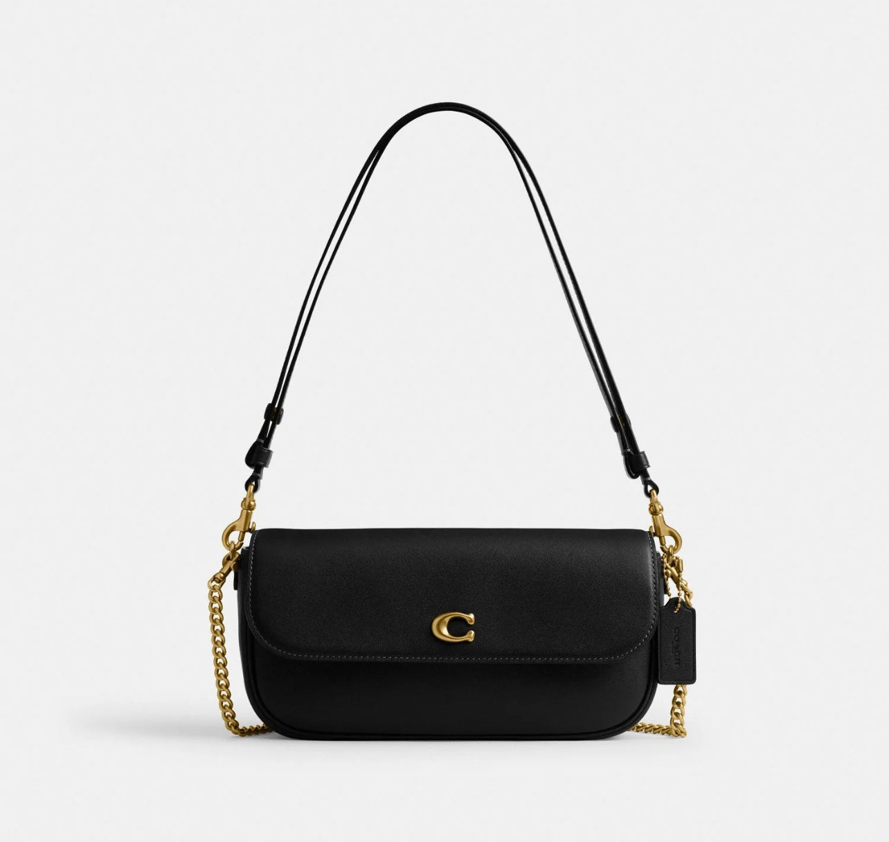 Coach Brook Flap Chain Bag with Brand Box