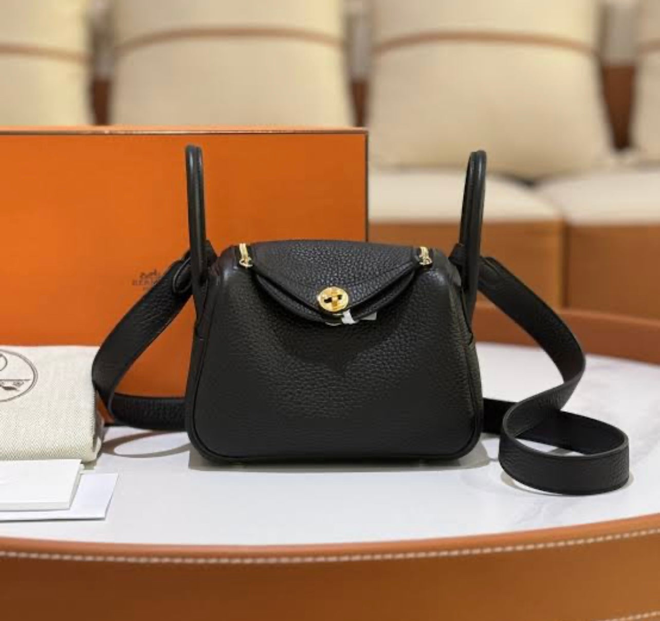 Hermes Lindy Bag with Brand Box