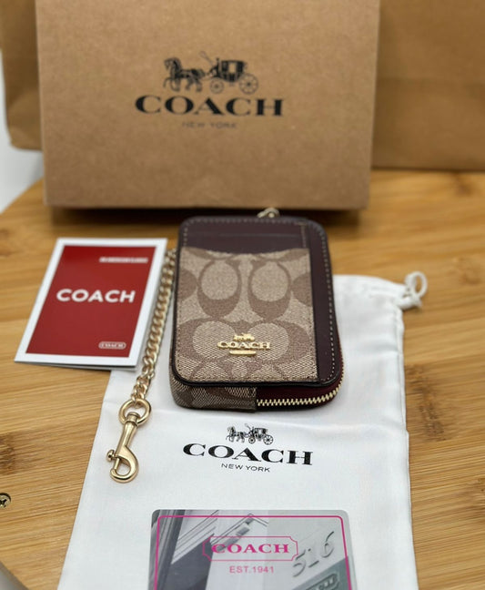 Coach Cardholder with Brand Box & Dust Bag