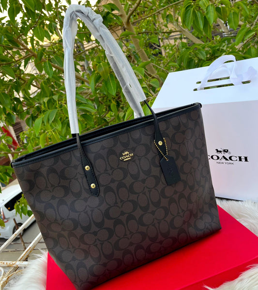 COACH TOTE Bag with Brand Box