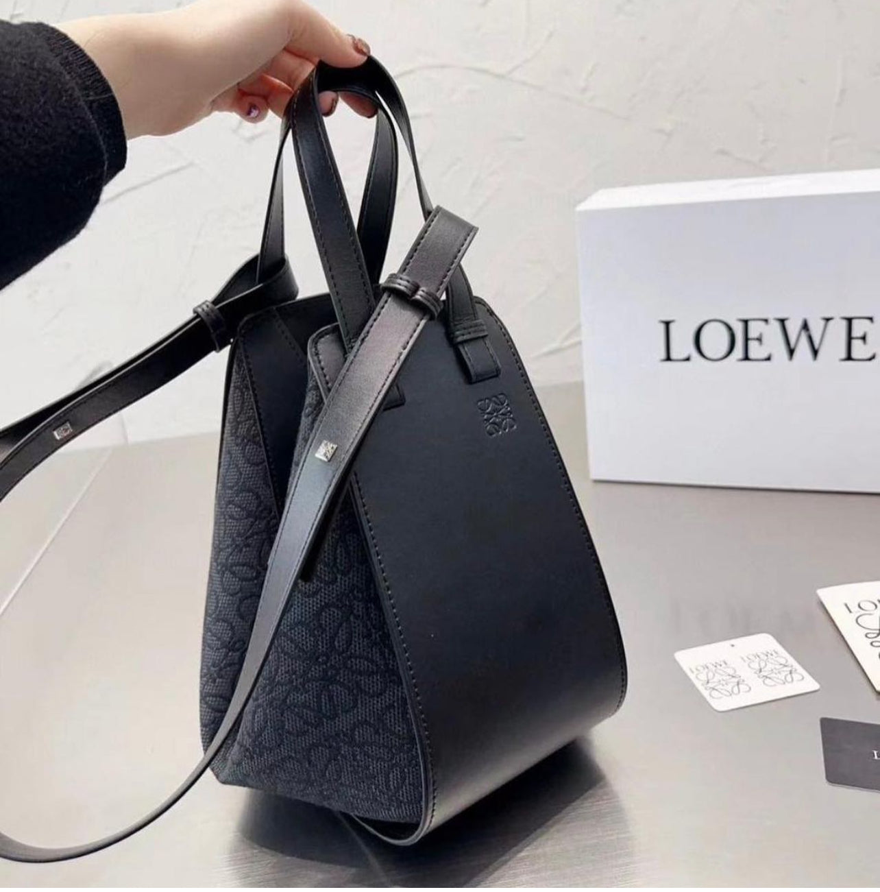 Loewe Hammock Bag with Brand Box