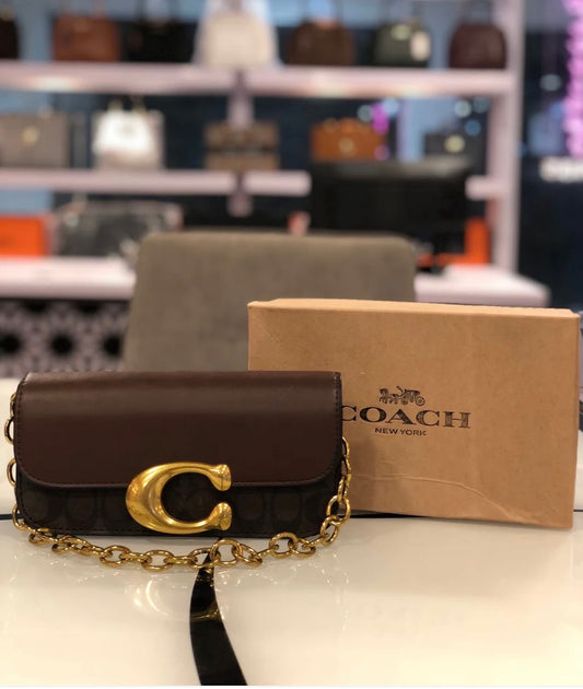 Coach Brown Bag with Brand Box