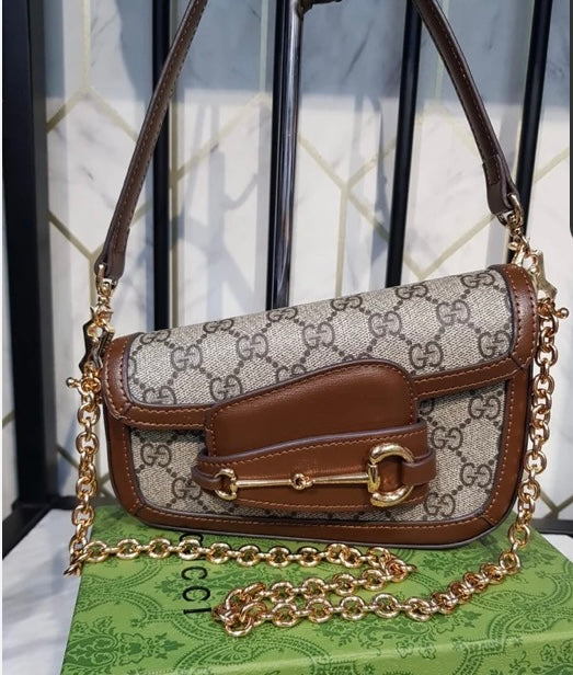 Gucci Horsebit Bag with Brand Box