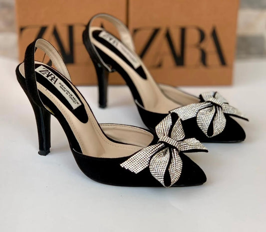 Imported Zara Bow Heels