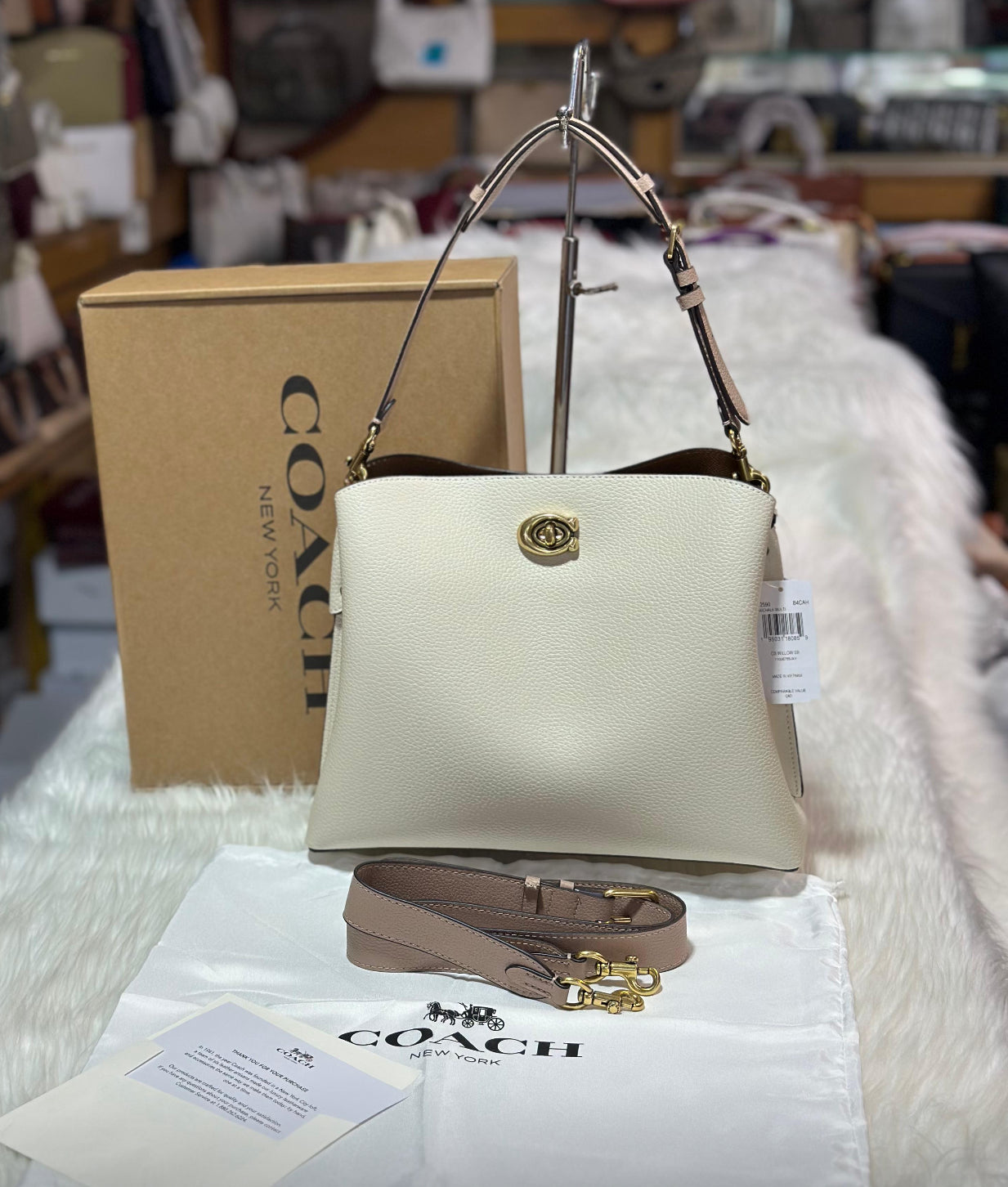 Coach Willow Bucket Bag with Brand Box