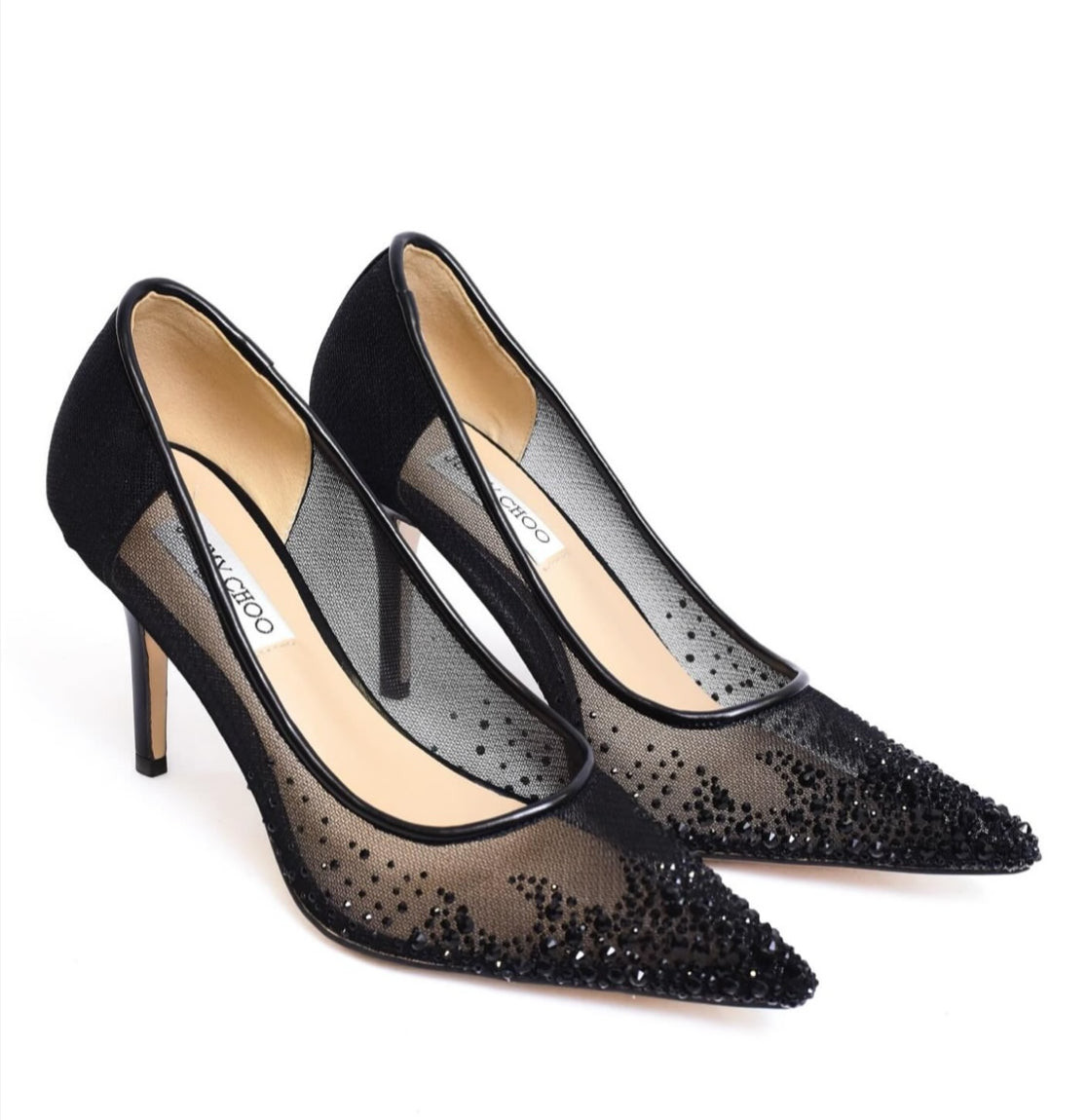 Jimmy Choo Midnight Black Heel