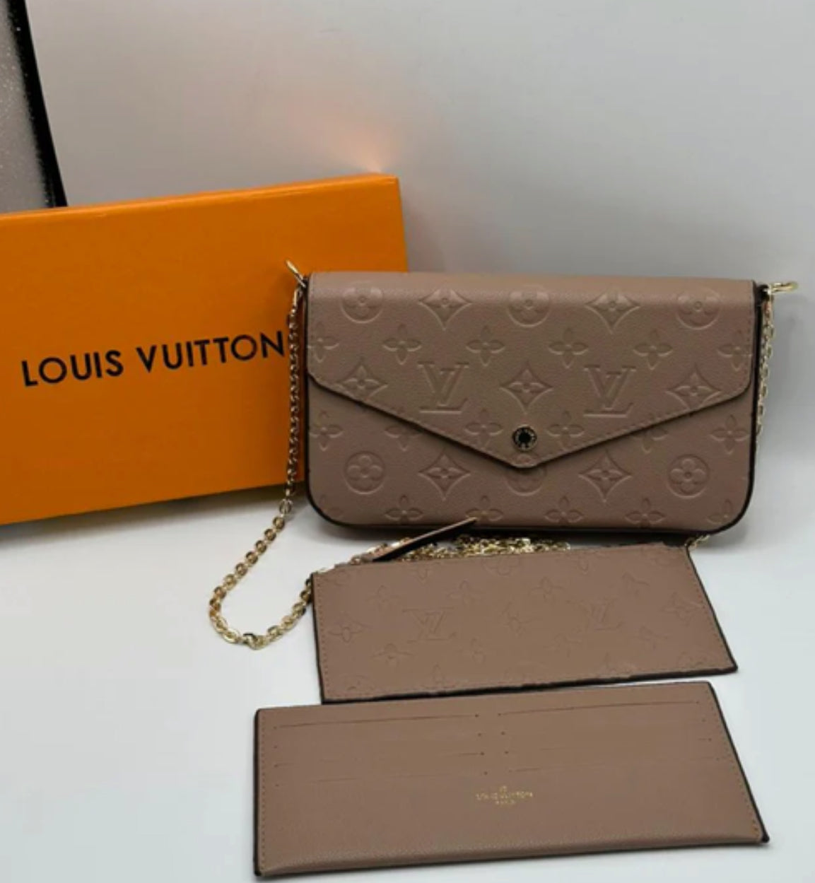 LV Felice Pochette-3 Piece Brand Box