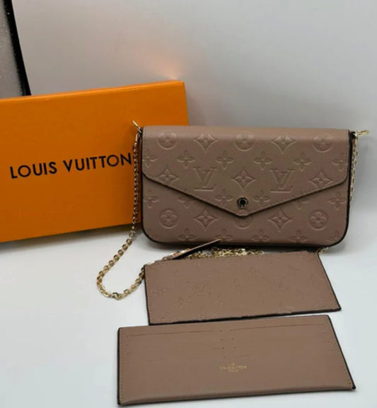 LV Felice Pochette-3 Piece Brand Box