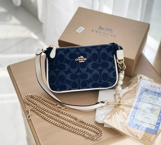 Coach Nolita 19 Jacquard with Brand Box